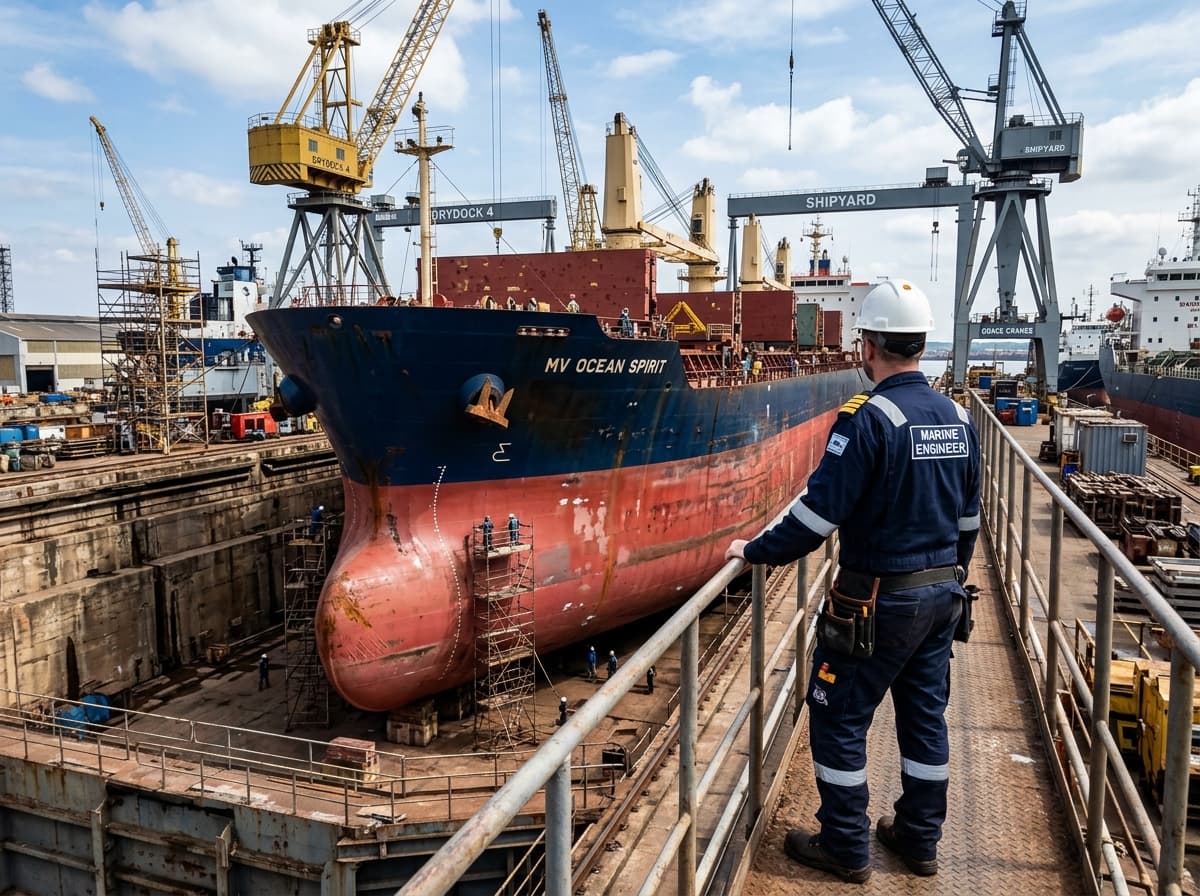 INTI SARANA Marine Engineering Drydock